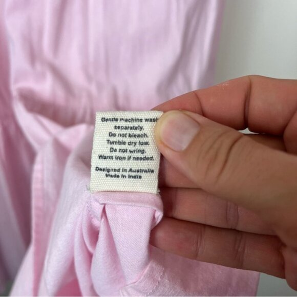 KINGA CSILLA Recycled Liberty Dress in Pink Free Size - Picture 6 of 6